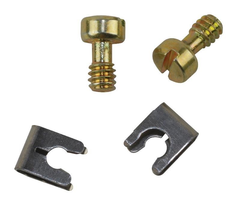 Amp Connectors / Te Connectivity 5745136-1 Screw Retainer Kit, 5.08mm, 4-40