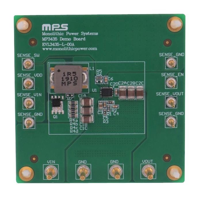 Monolithic Power Systems (Mps) Evl3435-L-00A Evaluation Board, Synchronous Boost Conv