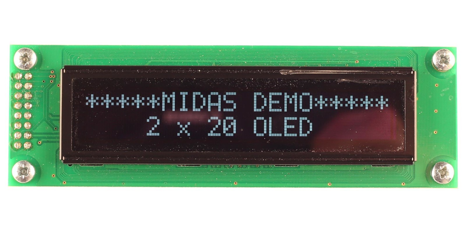 Midas Displays Mcob22005A1V-Ews Oled Module, Cob, 20X2, Spi, 5V