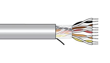 Alpha Wire 5266C Sl005 Unshld Multipair, 6 Pair, 24Awg, 30M