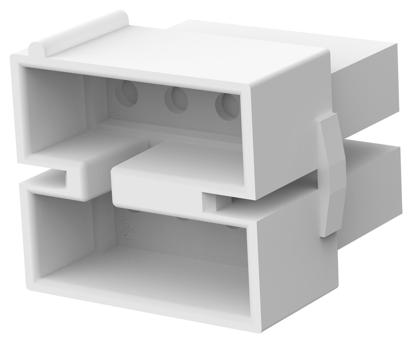 Amp Connectors / Te Connectivity 1-480345-0 Connector Housing, Plug, 8Ways