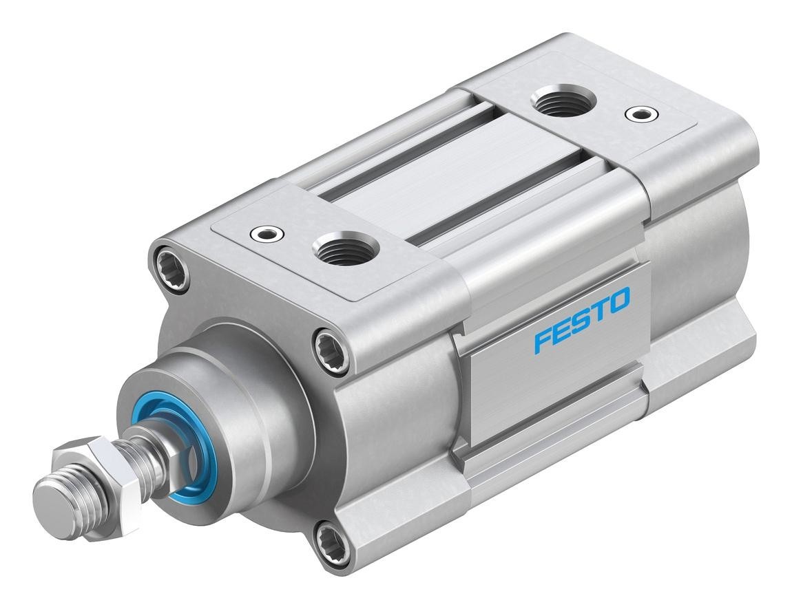 Festo Dsbc-63-25-D3-Ppva-N3 Cylinder, Dbl Acting, 63mm, 12Bar, 25mm