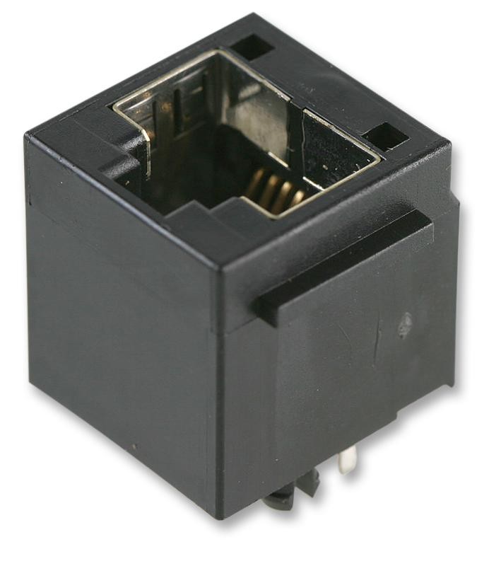 Stewart Connector Ss-650810-Fls Socket, Pcb, Modular, 8Way