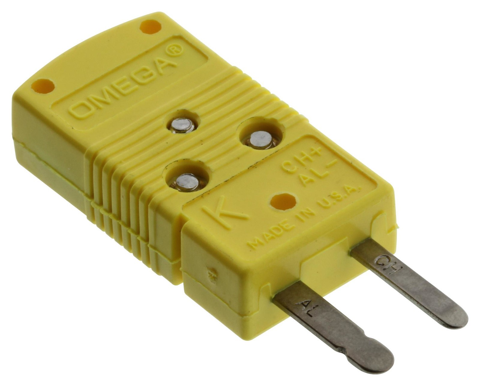 Omega Gmp-K-M Thermocouple Connector, Plug, Type K