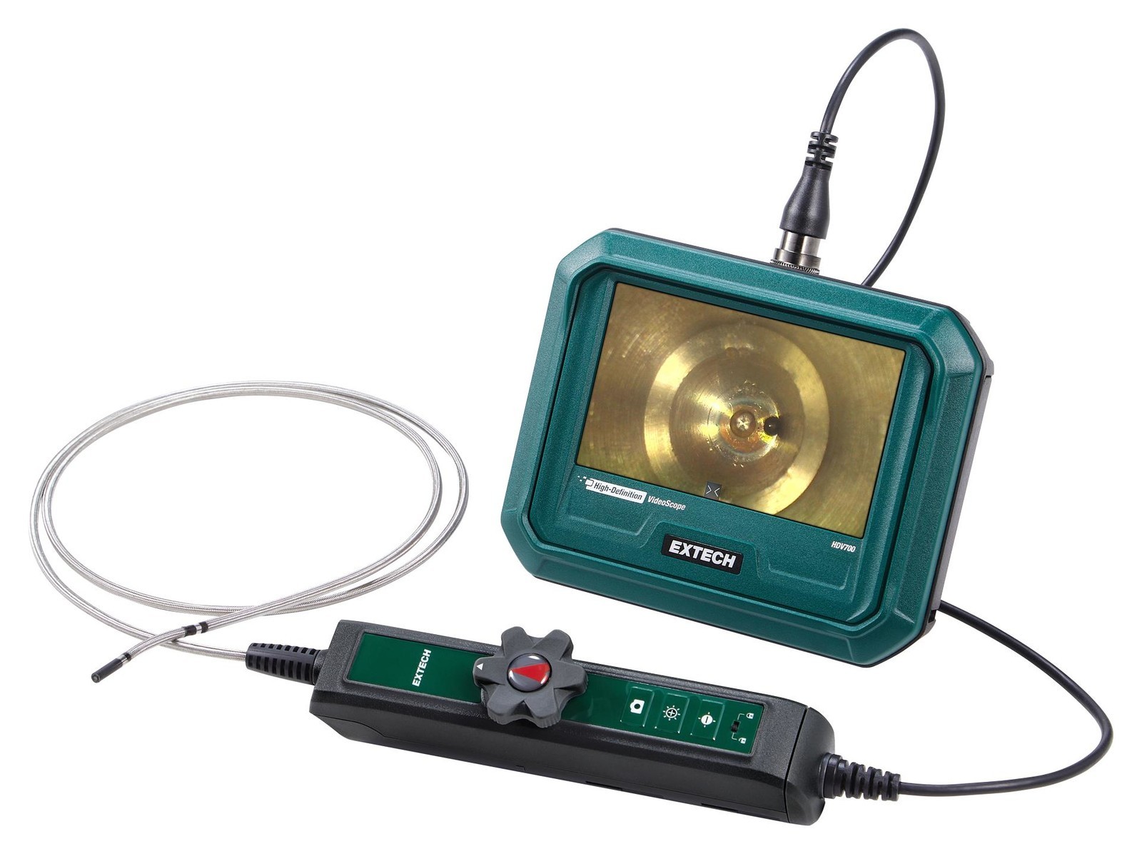 Extech Instruments Hdv730 Videoscope Kit, 2-Way, 3.9mm X 1M