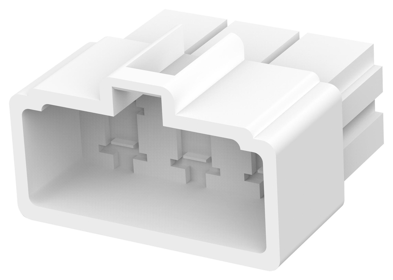 Amp Connectors / Te Connectivity 171897-1 Terminal Housing, Receptacle, 6Pos