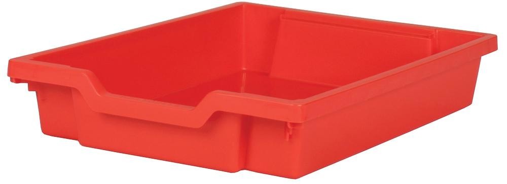 Gratnells F1Fr Shallow Tray Flame Red