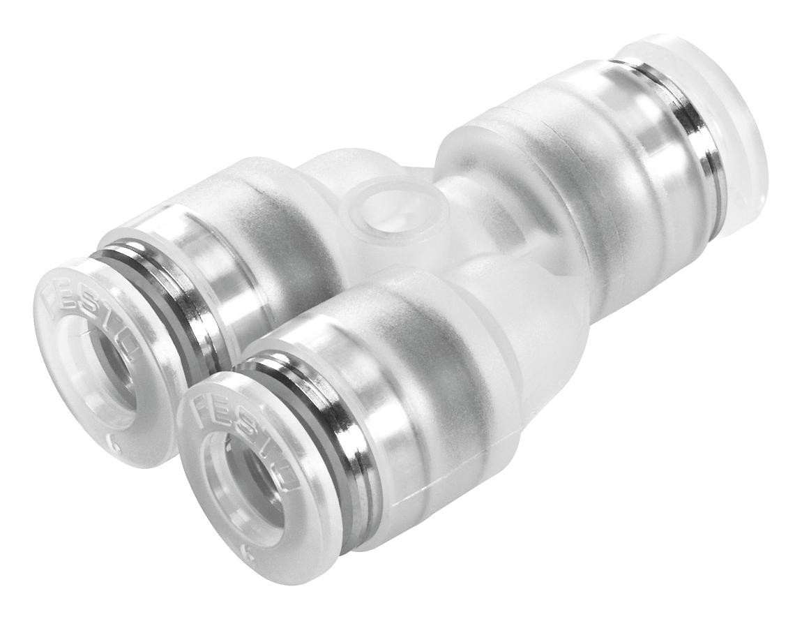 Festo Npqp-Y-Q4-E-Fd-P10 Push-In Y-Fitting, 4mm, 10Bar