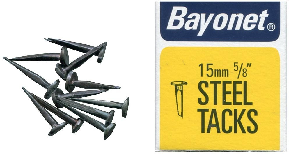 Bayonet 10206 Nail Tacks Blued, 15mm (50G)