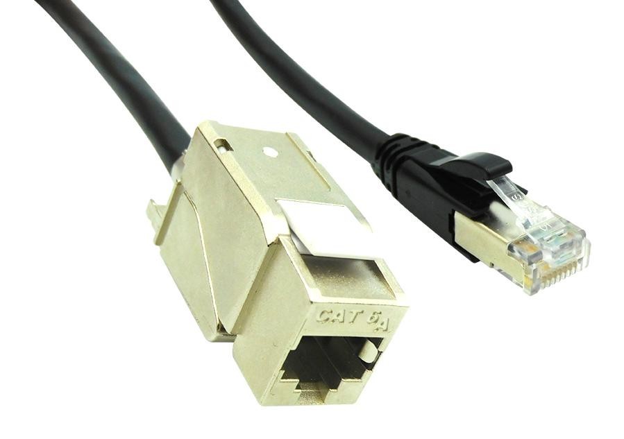 Bel Bm-1Bjpk015F Enet Cable, Cat6A, Rj45 Jack-Plug, 15Ft