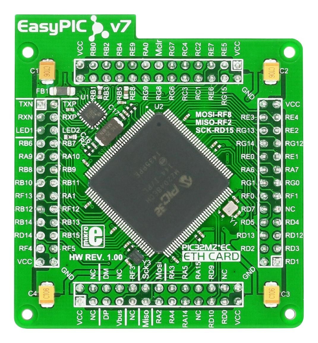 MikroElektronika Mikroe-2558 Add-On Board, Pic32 Microcontroller