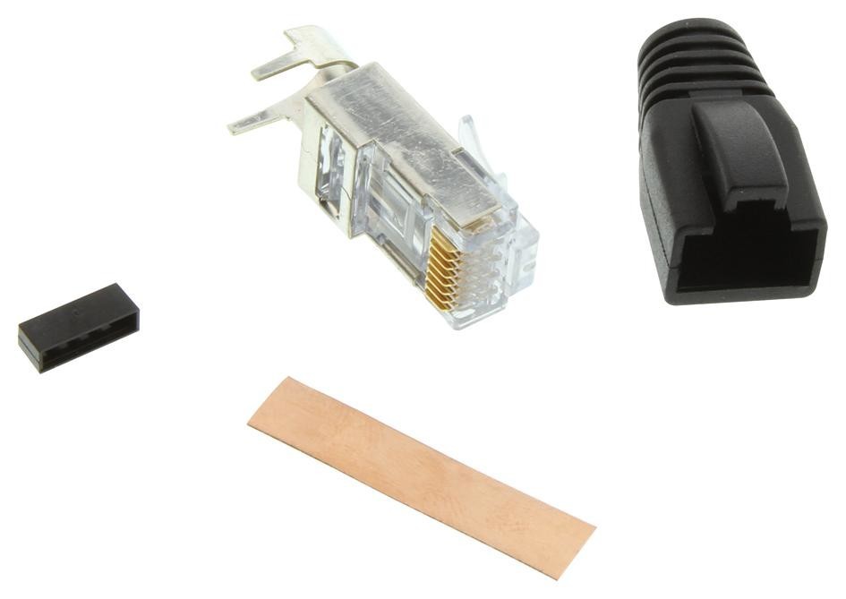 Belden Capacitorfcf-B25 Rj45 Connector, Plug, 8P8C, 1Port, Cat6/6A