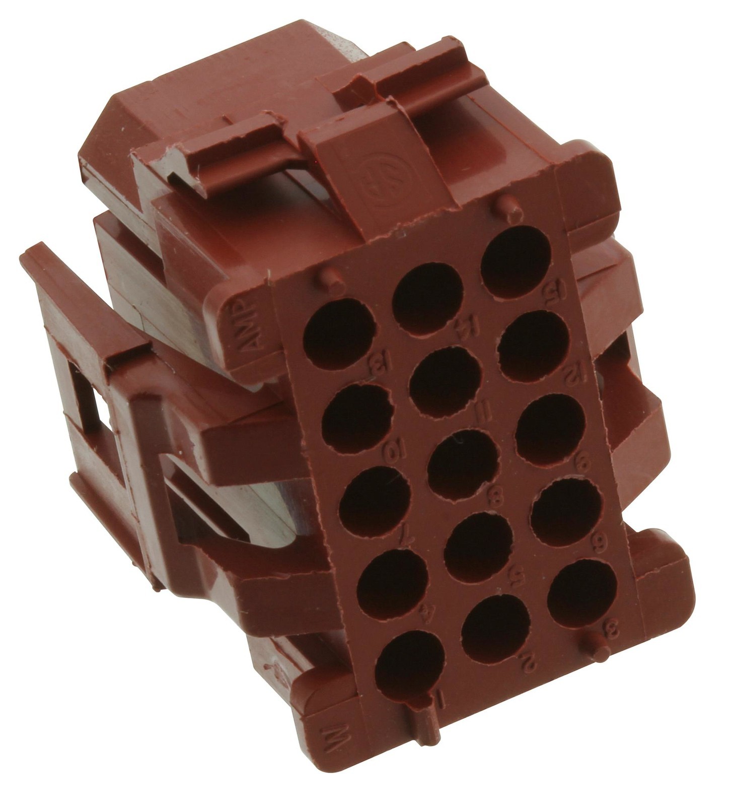 Amp Connectors / Te Connectivity 1-640523-0 Connector Housing, Plug, 15Pos, 4.2mm