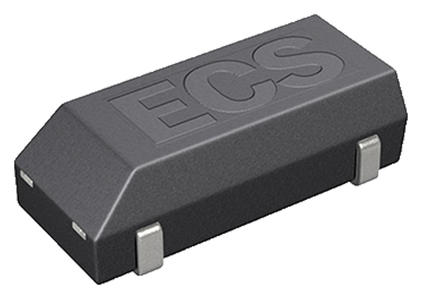 Ecs Inc International Ecs-.327-12.5-17X-Tr Crystal, 32.768Khz, 12.5Pf, 8mm X 3.8mm