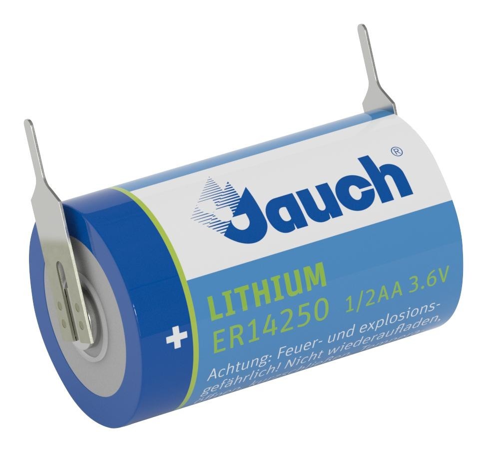 Jauch Er14250J-2Pt Battery, Non Rechargeable, 1.2Ah, 3.6V