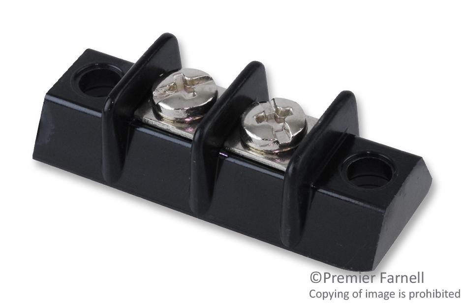 Marathon Special Products 599-Gp-2 Terminal Block, Barrier, 2 Position, 22-16Awg