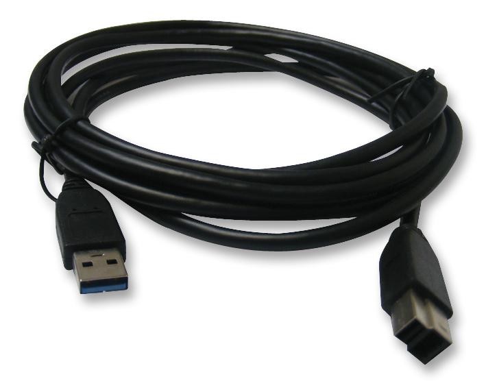 Roline 11.02.8870 Cable Assembly, Usb3.0, Type A-B, 1.8M