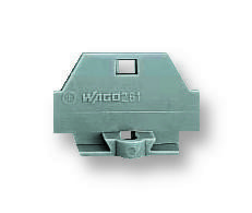 WAGO 260-361 End Plate, Grey