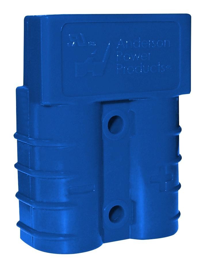 Anderson Power Products 992G4-Bk Plug/rcpt Housing, 2Pos, Pc, Blue
