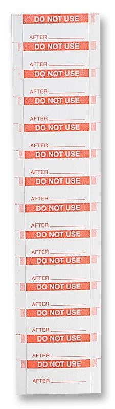 Multicomp Pro 7827294 Label, Do Not Use After, Pk350