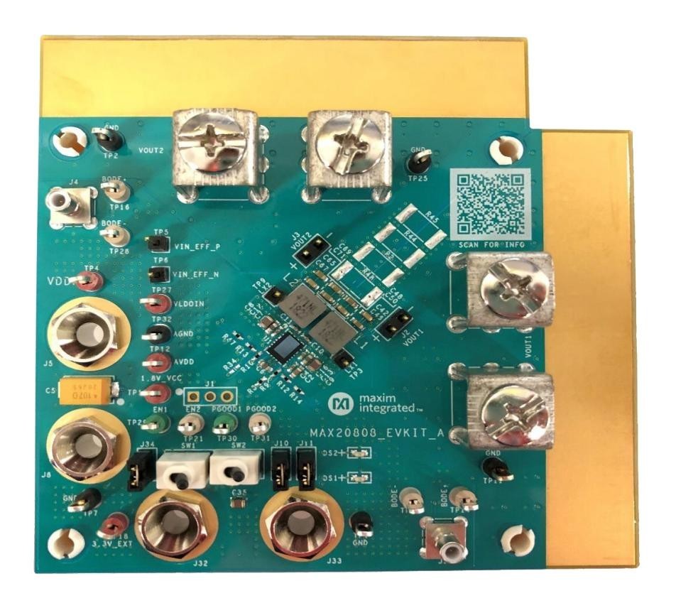 Maxim Integrated/analog Devices Max20808Evkit# Eval Kit, Step Down Switching Regulator