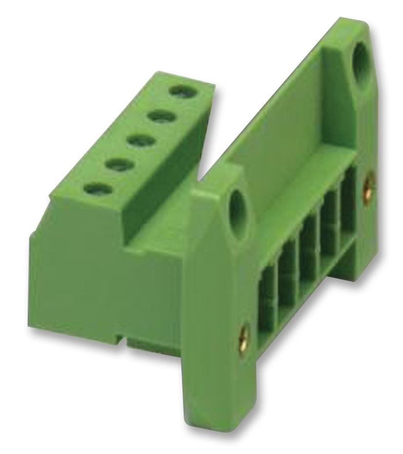 Phoenix Contact Dfk-Pc 4/2-Gf-7.62 Terminal Block, Pluggable, 2Pos, 10Awg