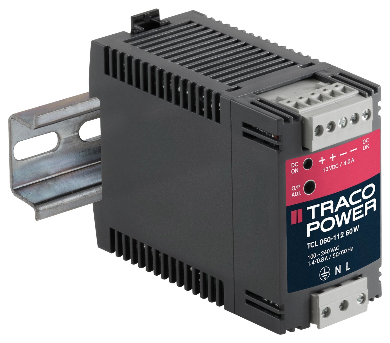 TRACO Power Tcl 060-148C Psu, Ac/dc, 1.3A, 60W, Din