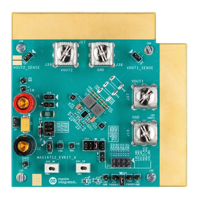 Maxim Integrated/analog Devices Max16712Evkit# Eval Kit, Step Down Switching Regulator