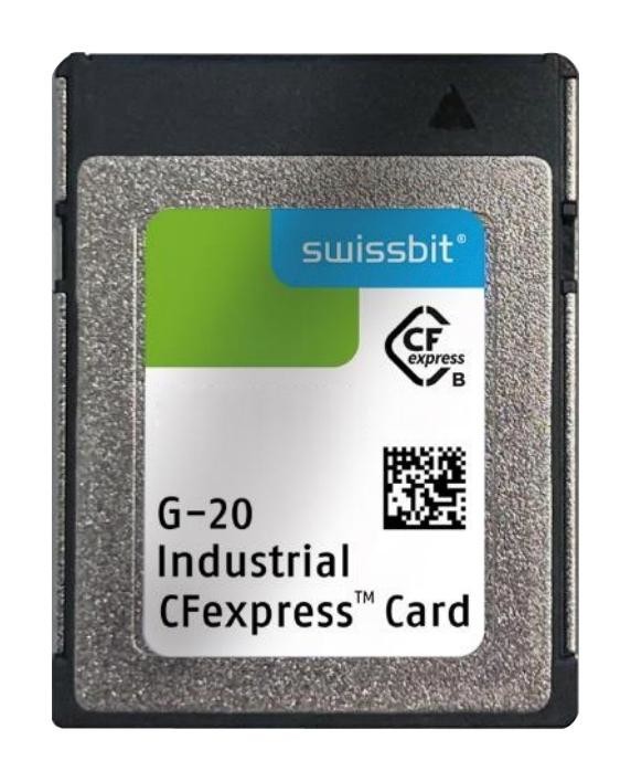 Swissbit Sfce120Gw1Eb4To-I-5E-111-Std Cfexpress Card, Type B, 3D Tlc, 120Gb