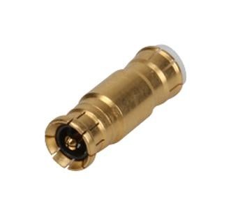 Huber+Suhner 32_Mbx-50-0-2/111_Ne Rf Adapter, Mbx Plug-Plug, 50 Ohm