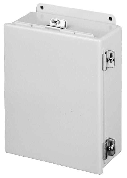 nVent Hoffman A1212Chnf Enclosure, Junction Box, Steel, Gray
