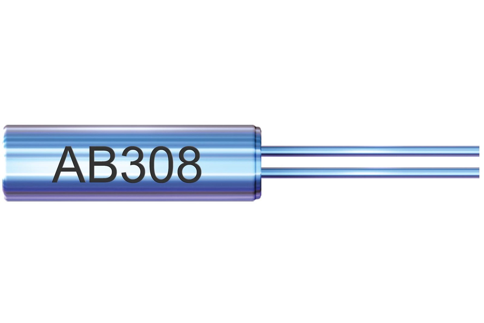 Abracon Ab308-8.000Mhz. Crystal, 8Mhz, 16Pf, Cylinder