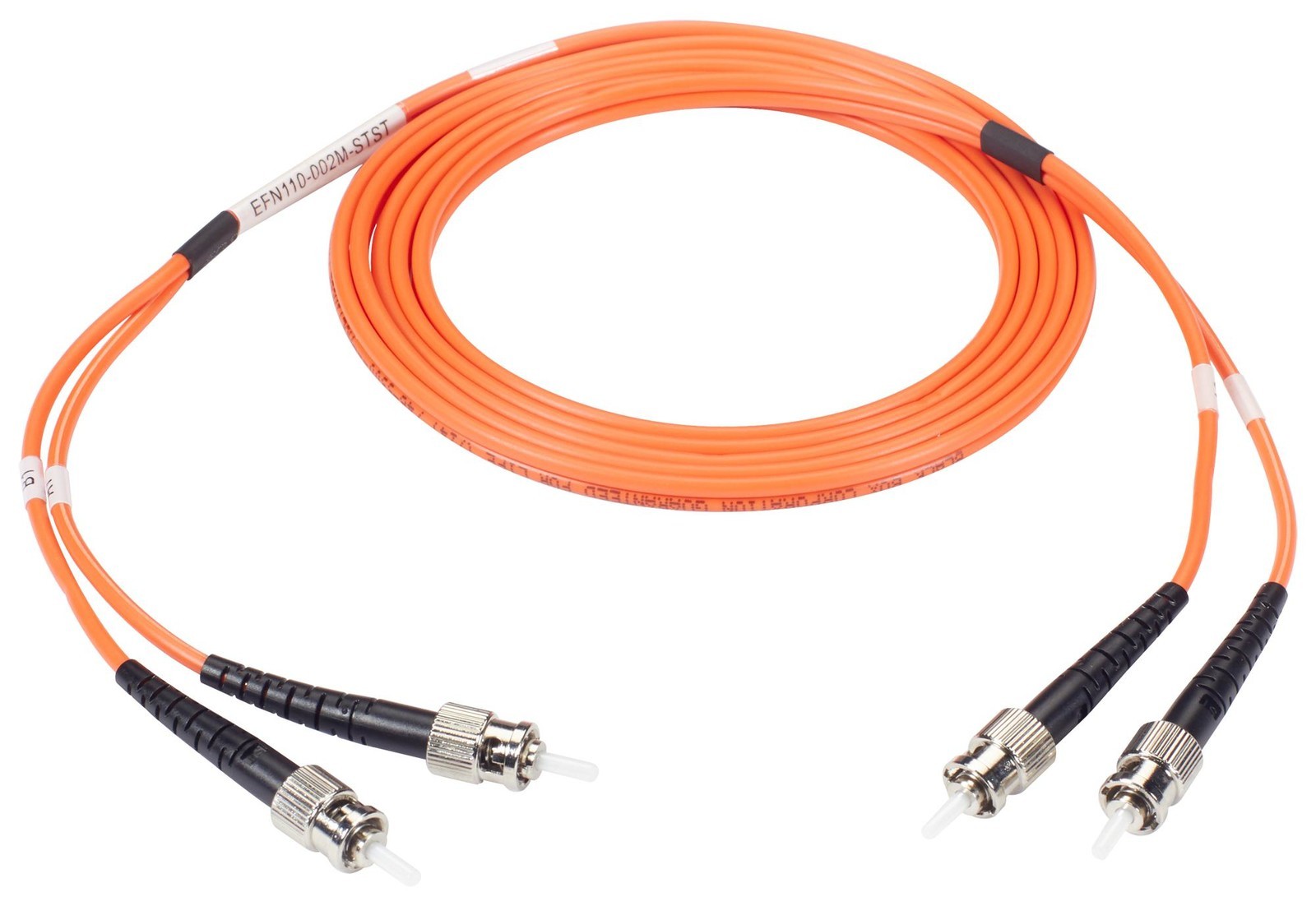 Black Box Efn110-002M-Stst Fo Cable, St Duplex -St Duplex, 2M