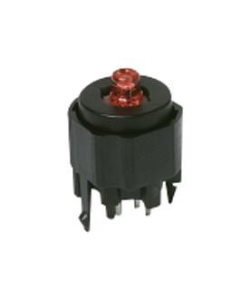 C&k Components K12Pl Gn 1.5 5N Lv306 Tactile Switch, Spst, 0.1A, 30V, Th