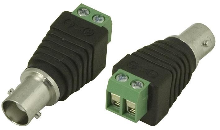 Clever Little Box Clb-Jl-75 Connector, Bnc, Female, Screw Terms