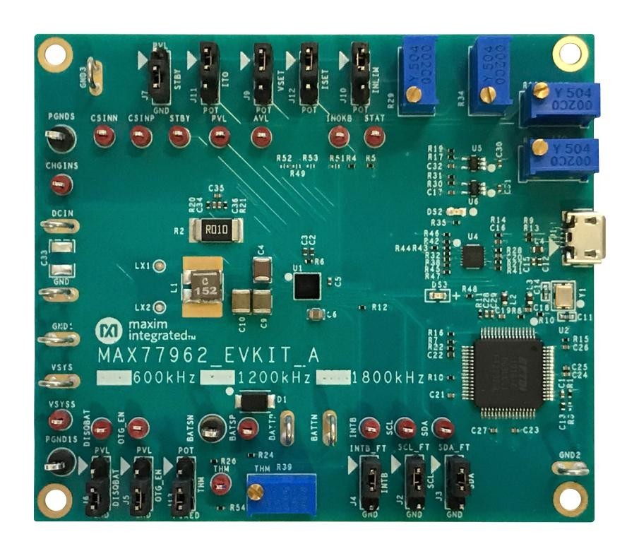 Maxim Integrated/analog Devices Max77962Evkit-12# Eval Kit, Usb Type-C Buck-Boost Charger