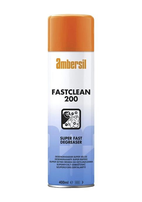 Ambersil Fast Clean 200, 400Ml Cleaner, Aerosol, 400Ml