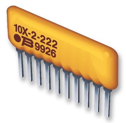 Bourns 4610X-101-271Lf Resistor Network, 270R