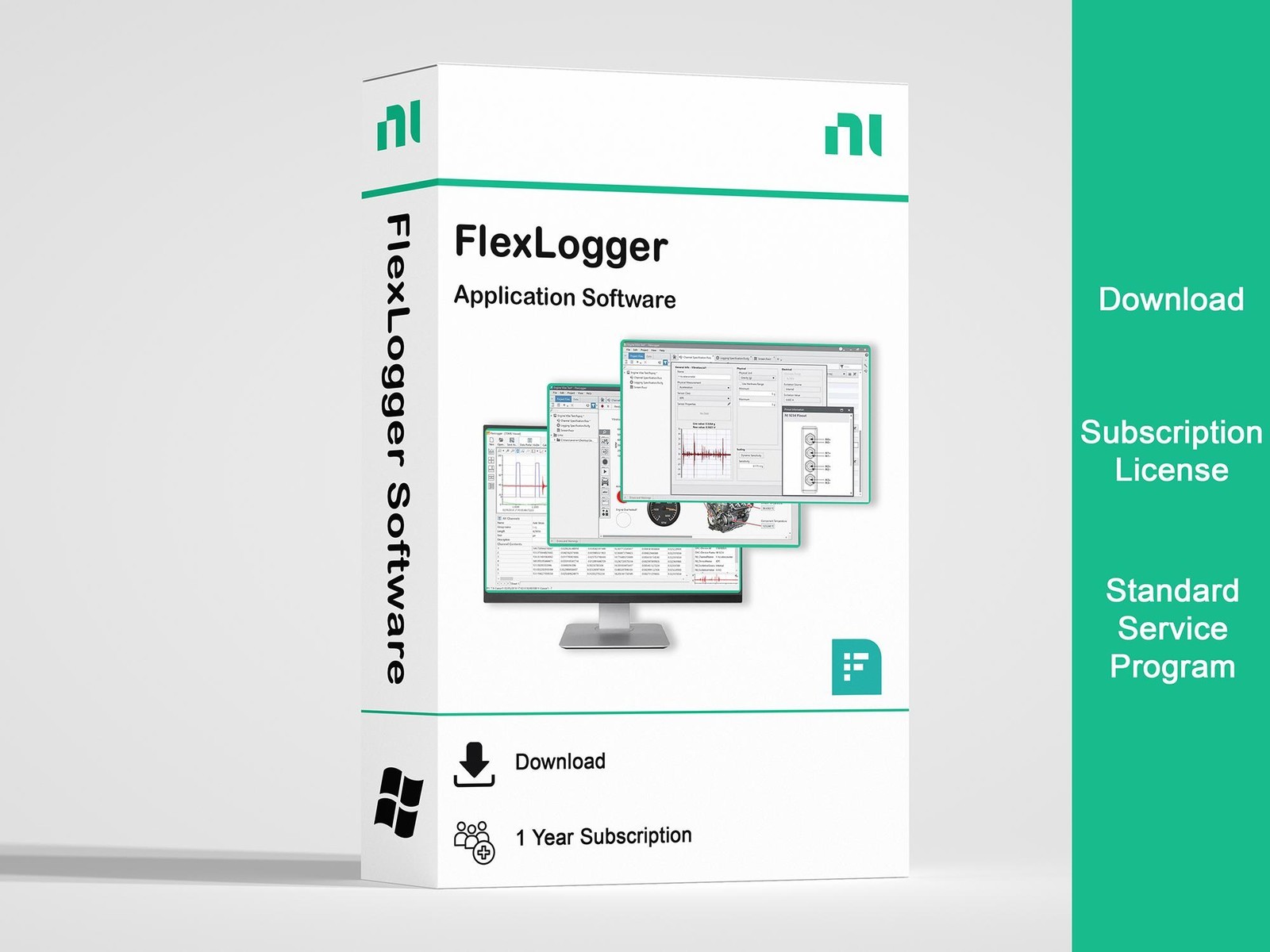 NI 785748-3501 Flexlogger Software