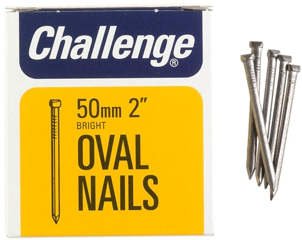 Challenge 12016 Oval Nails Bright, 50mm (225G)