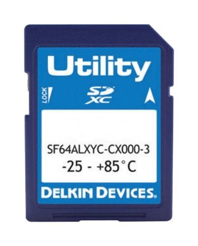 Delkin Devices Sf08Apgjp-U1000-3 Memory Card, Sd, 8Gb