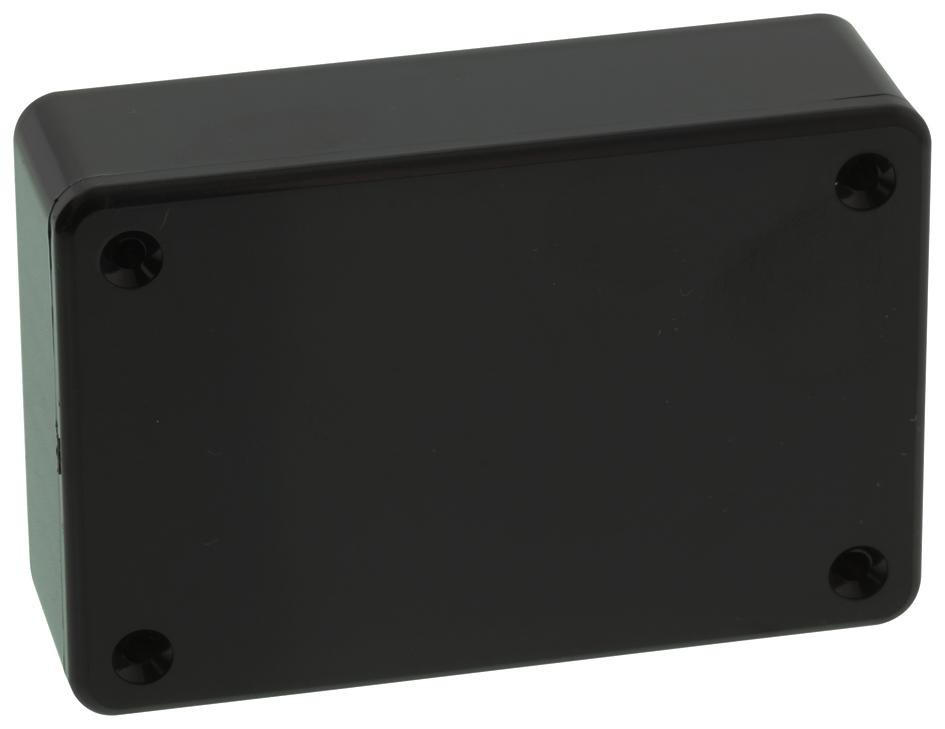 Hammond 1591Mbk Box, Abs, Black, 86X56X25mm