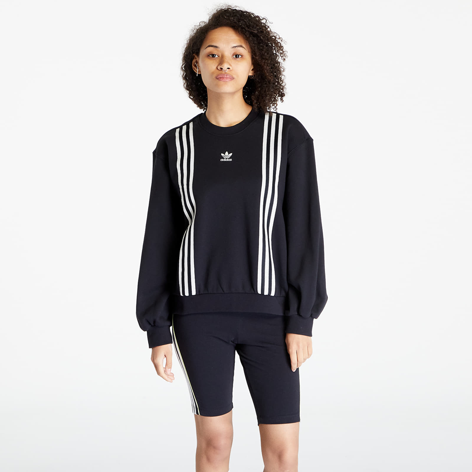 adidas Adicolor 70's 3-Stripes Sweatshirt Black