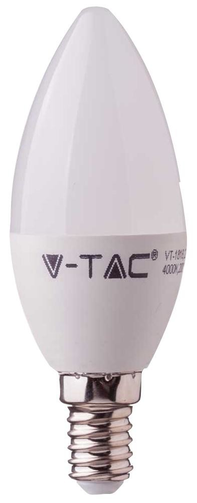 V-Tac 260 Vt-255 Lamp Led 4.5W Candle 6400K E14 A++