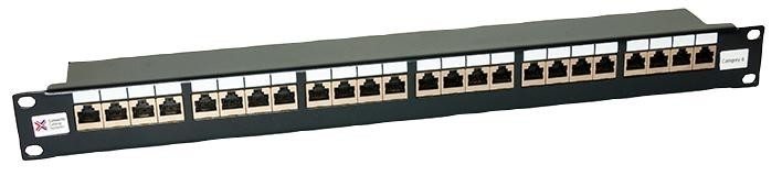 Connectorectix Cabling Systems 009-002-002-01 Patch Panel, Cat6 24Way 2020, Ftp