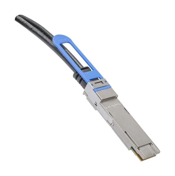 Amphenol Cables on Demand Sf-Ndyyyh0005-002.5M Comp Cable, Qsfp-Dd Plug-Plug, 2.5M/blue