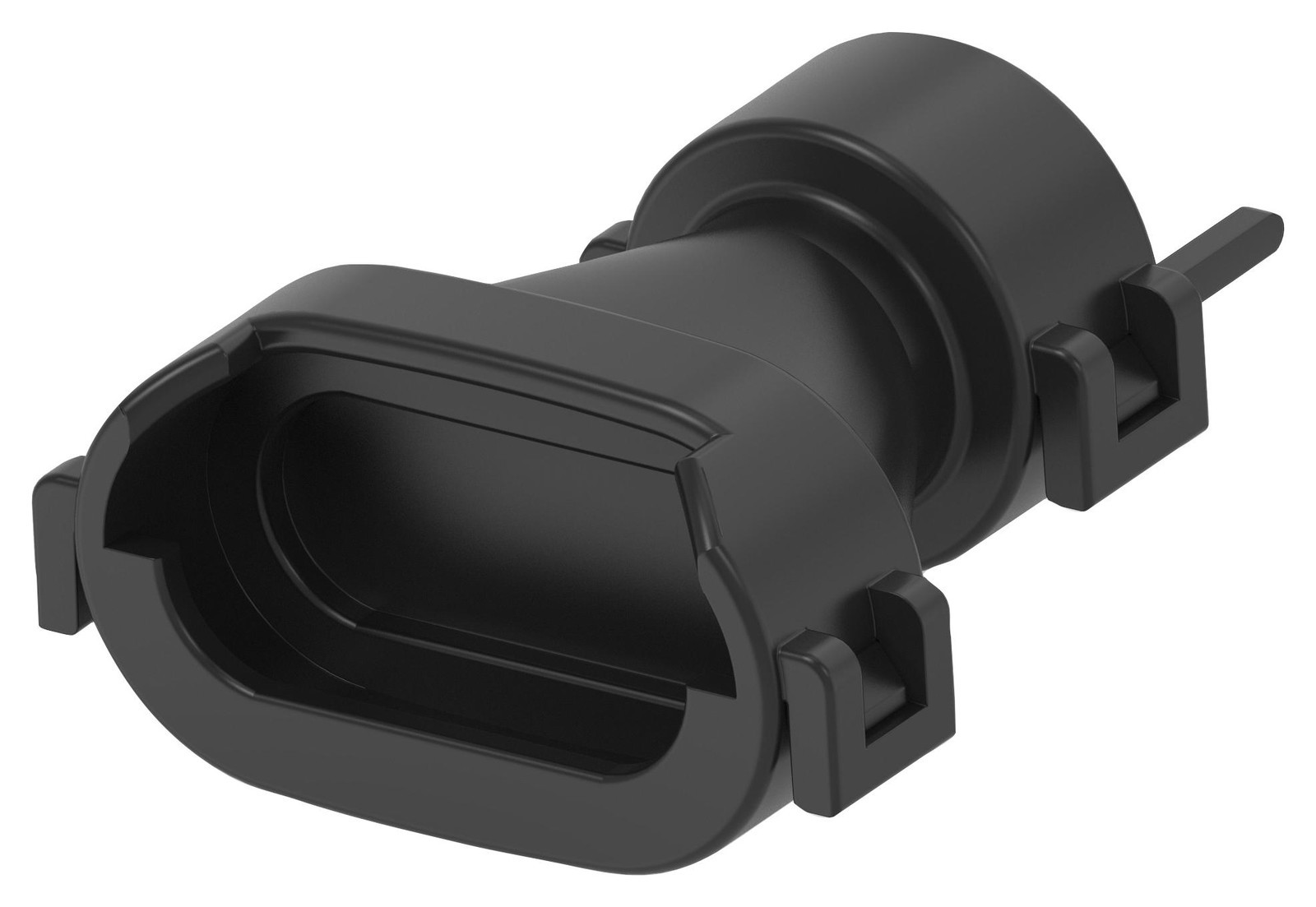 Amp Connectors / Te Connectivity 2050832-2 Cover, 3 Pos Sensor Conn, Pa 6.6, Blk