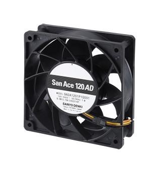 Sanyo Denki 9Adaw1201P1H001 Ac Fan, 120mm, 3800Rpm, 240V/0.13A