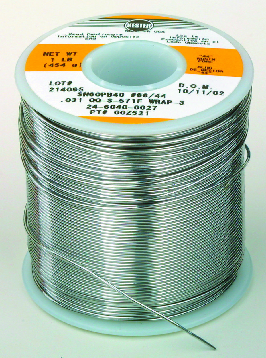 Kester Solder 24-6337-0010 Solder Wire, 63/37 Sn/pb, 183Â°C, 1Lb