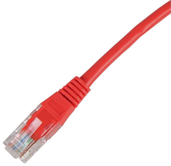 Connectorectix Cabling Systems 003-3B5-005-05 Lead, Cat6 Utp, Red 0.5M